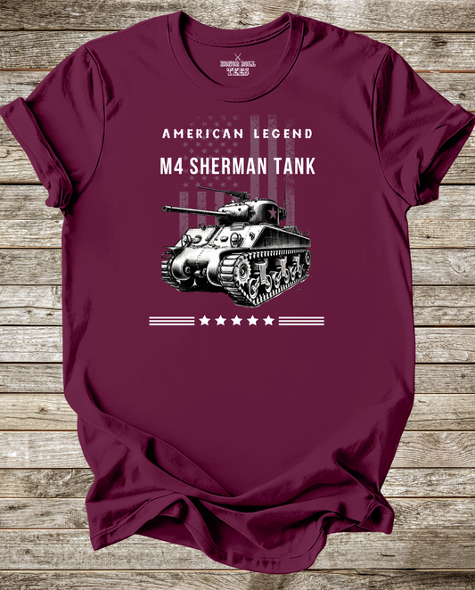 American Legend M4 Sherman Tank T-Shirt