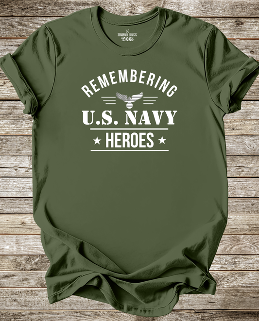 Remembering US Navy Heroes T-Shirt