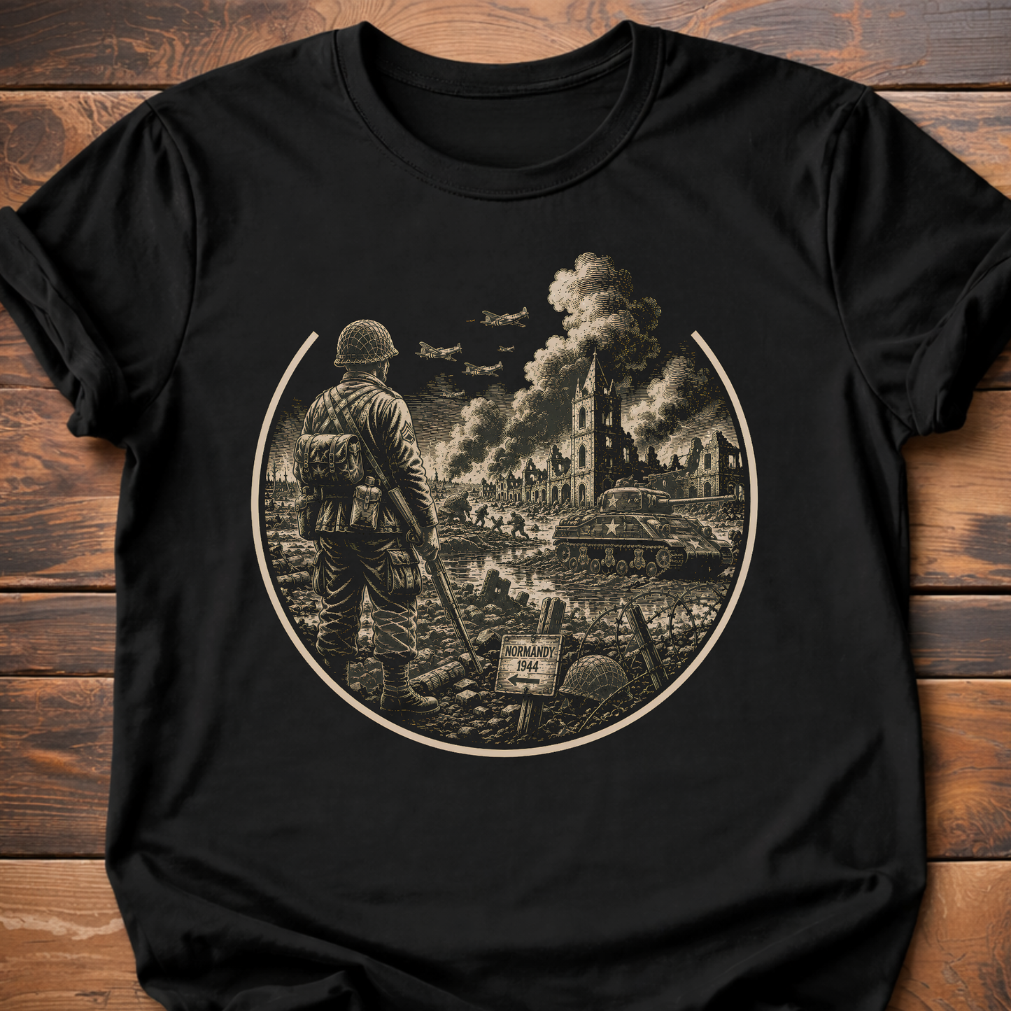 Fields of Valor Normandy T-Shirt