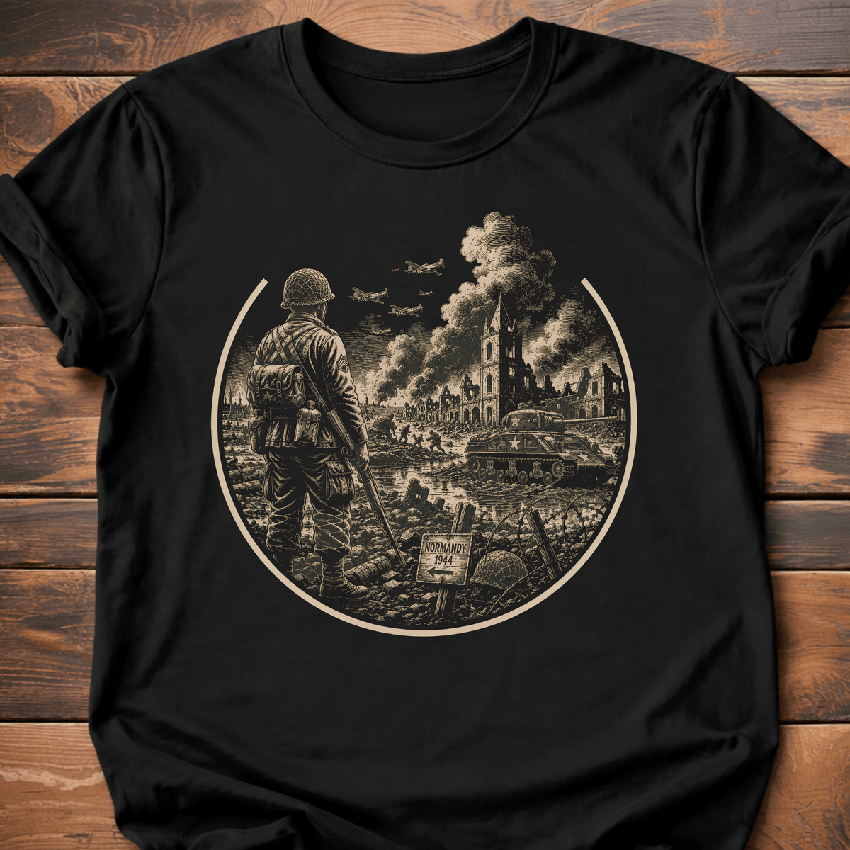 Fields of Valor Normandy T-Shirt