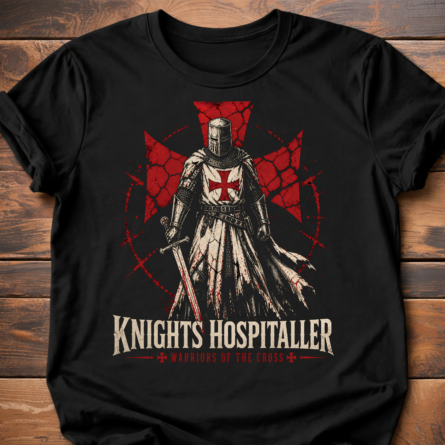 Knights Hospitaller Warriors of the Cross T-Shirt