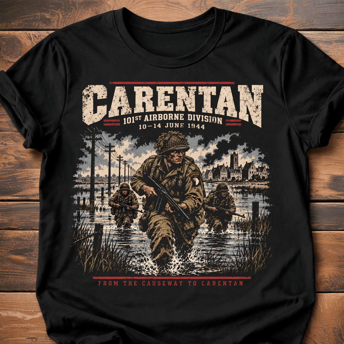 Carentan 101st Airborne T-Shirt