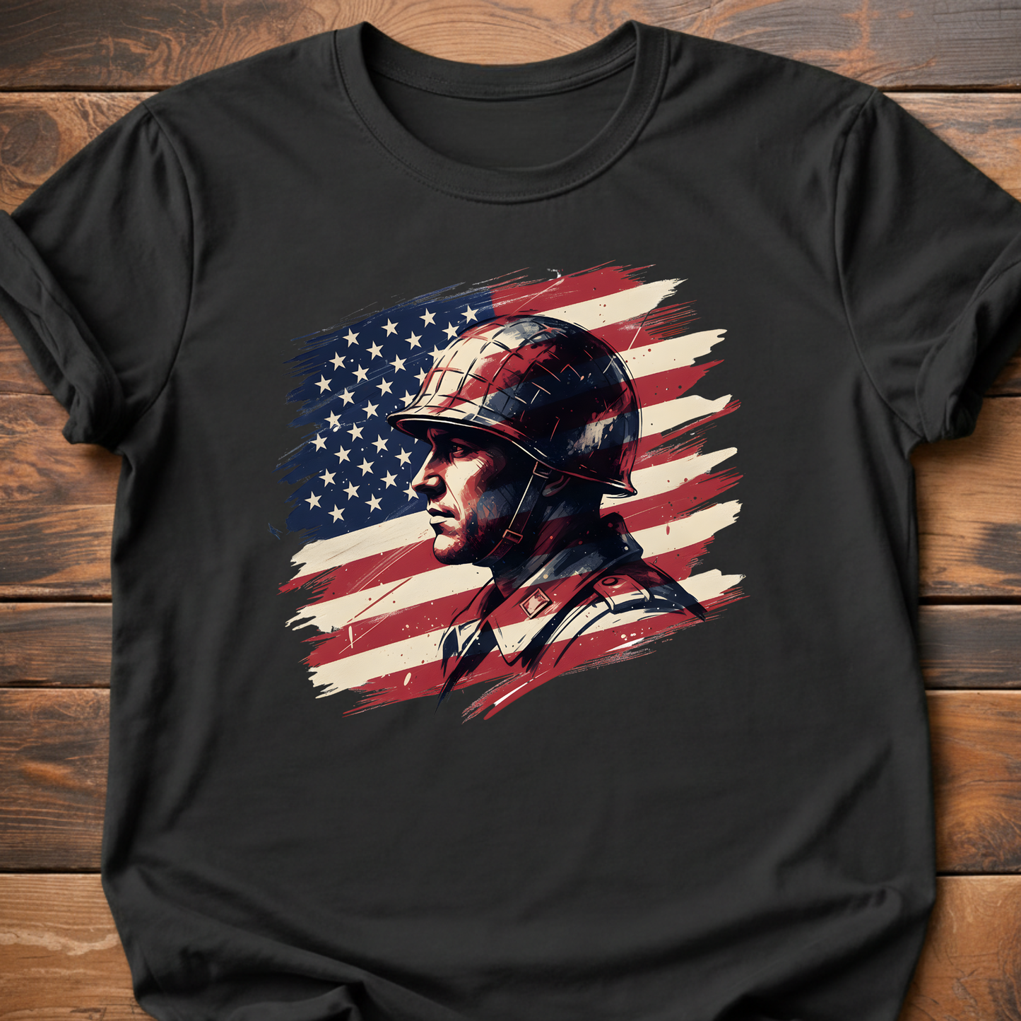 WWII US Soldier Flag T-Shirt