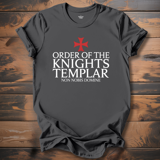 Knights Templar Non Nobis Domine T-Shirt
