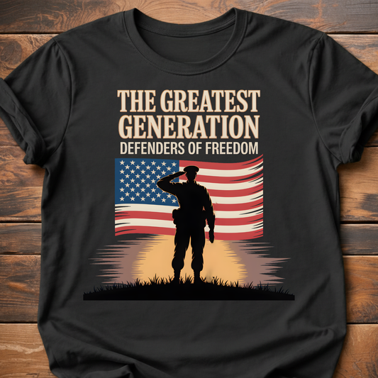 Greatest Generation Flag T-Shirt