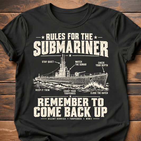 Rules For The Submariner T-Shirt
