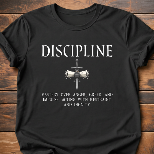 Virtues of Chivalry Discipline T-Shirt