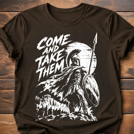 Come and Take Them T-Shirt - Dark Chocolate