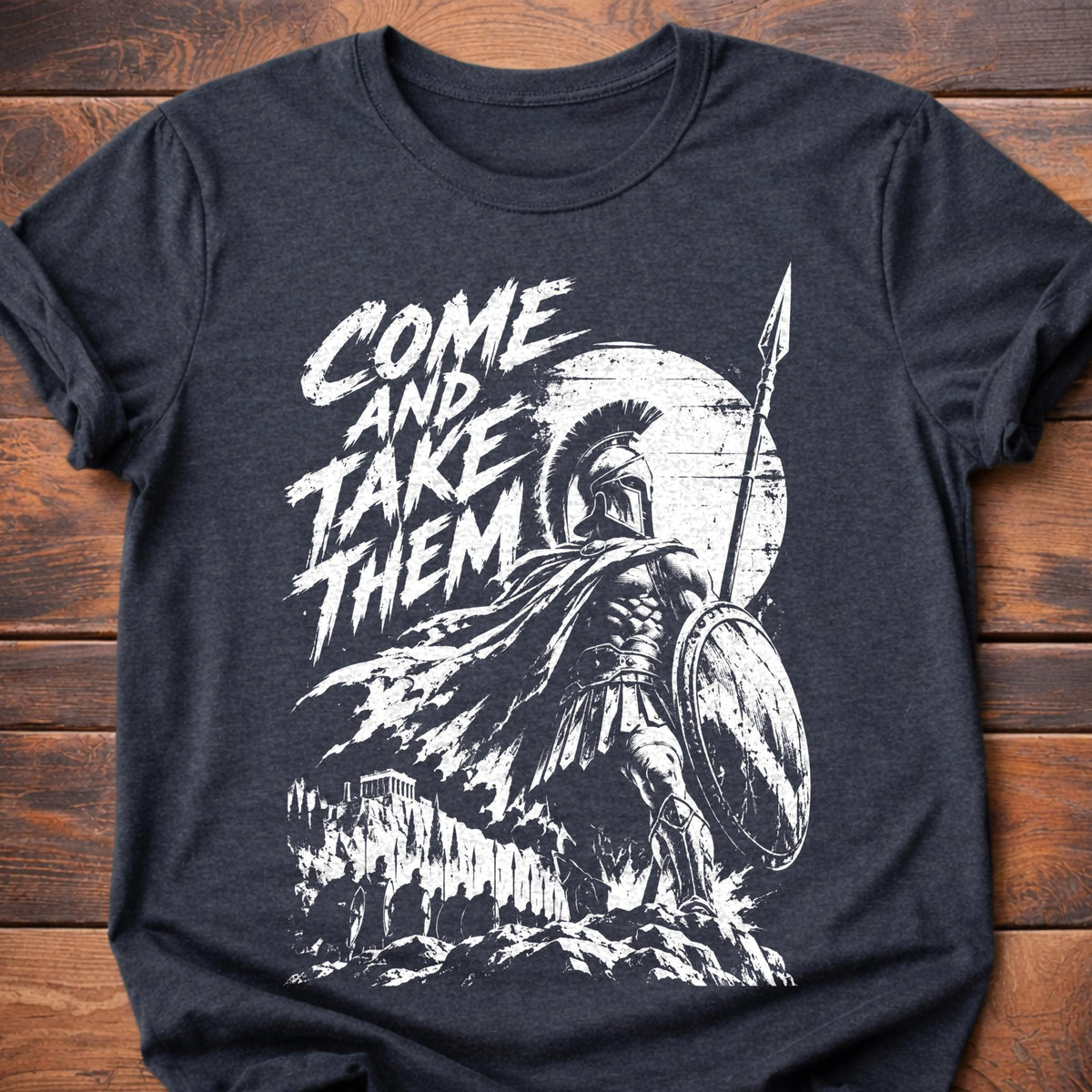 Come and Take Them T-Shirt - Dark Heather