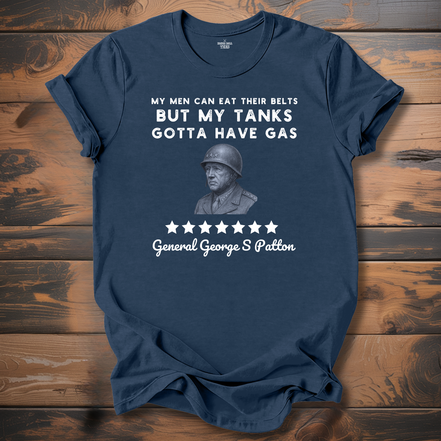 Patton Eat Their Belts Graphic T-Shirt