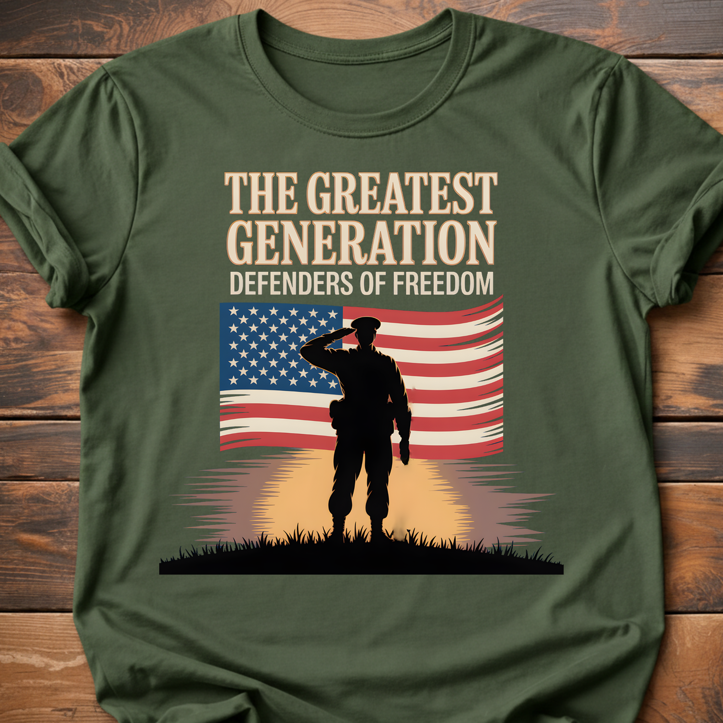 Greatest Generation Flag T-Shirt