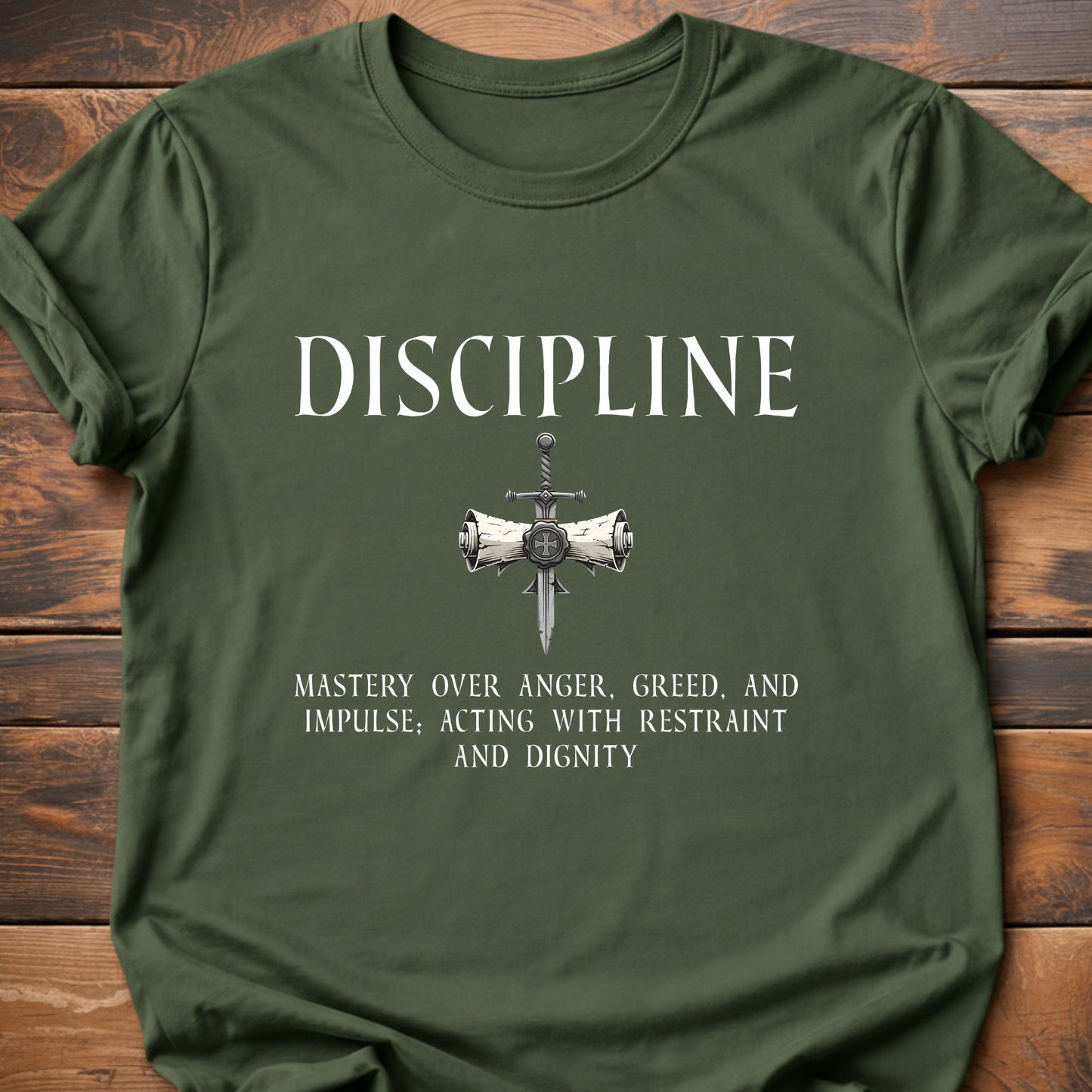 Virtues of Chivalry Discipline T-Shirt