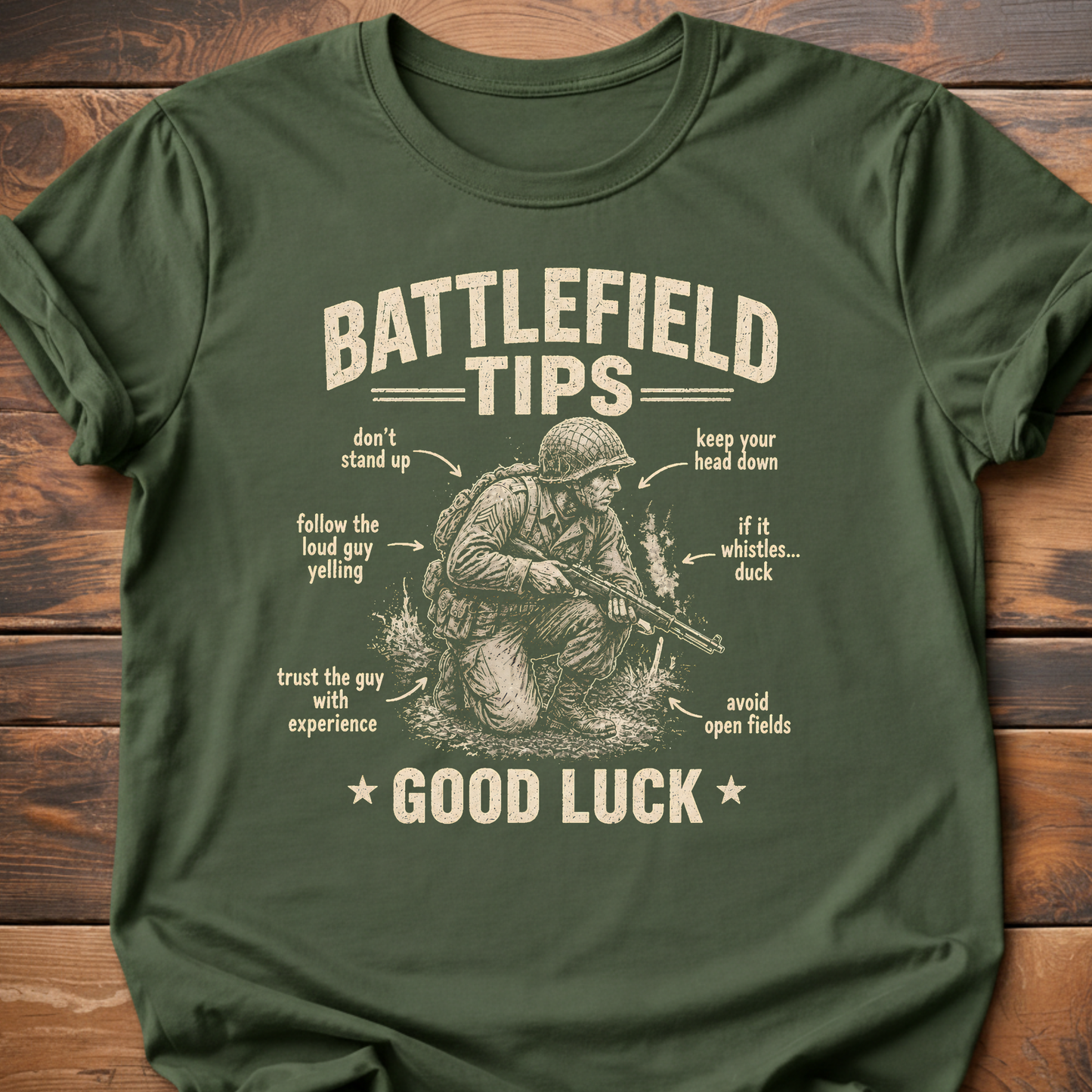Battlefield Tips T-Shirt