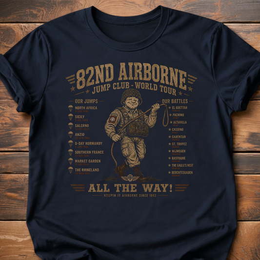 82nd Airborne World Tour T-Shirt