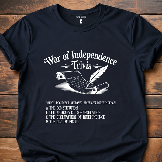 War of Independence Trivia T-Shirt