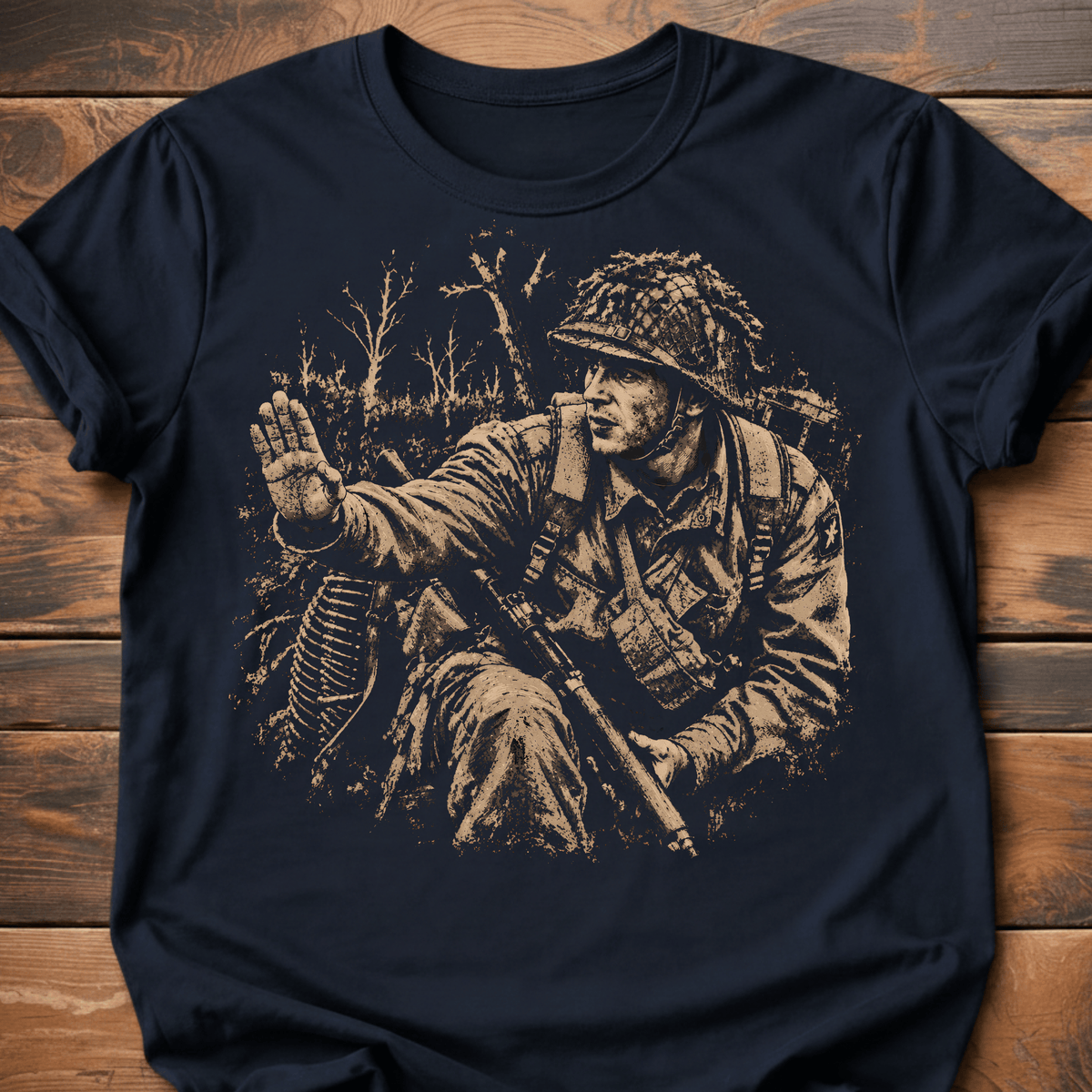 101st Airborne In Combat T-Shirt