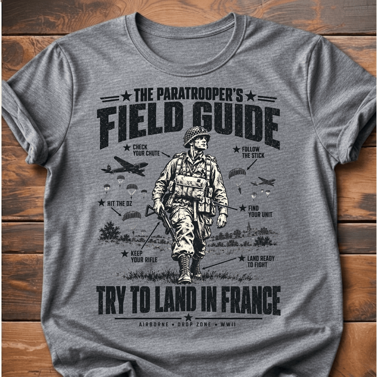 The Paratroopers Field Guide T-Shirt