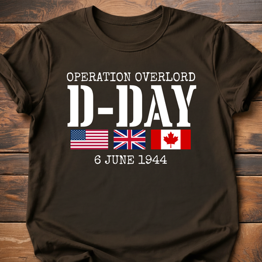 Operation Overlord D-Day T-Shirt
