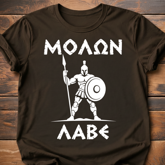 Molon Labe Spartan T-Shirt