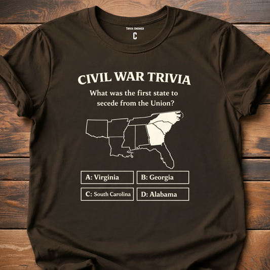 Civil War 1st State Trivia T-Shirt