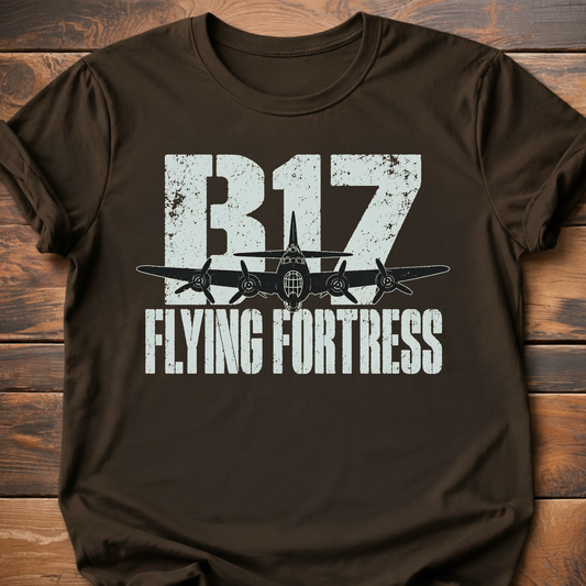 B17 Flying Fortress Silhouette T-Shirt