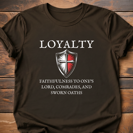 Virtues of Chivalry Loyalty T-Shirt