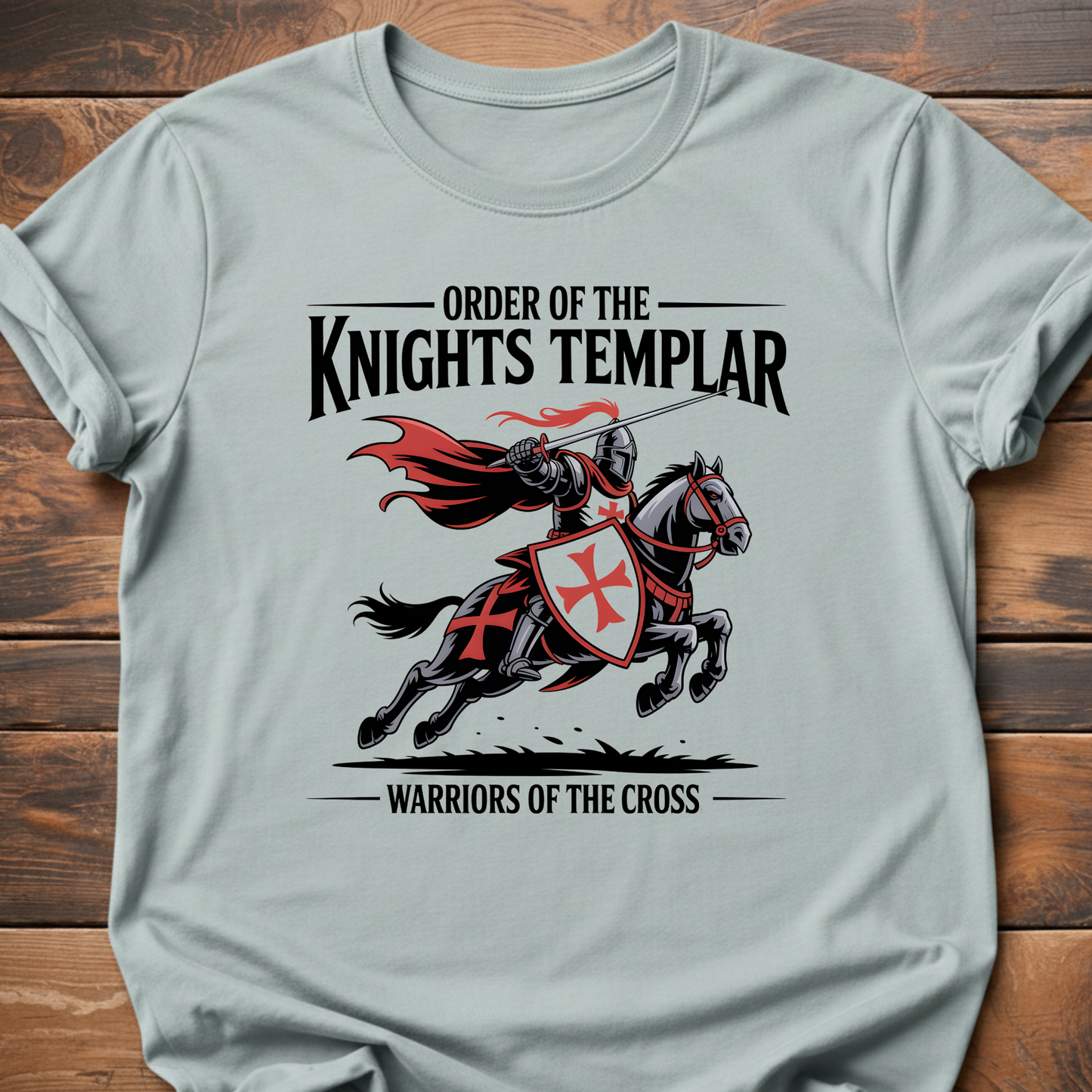 Order of the Knights Templar Warriors of the Cross T-Shirt