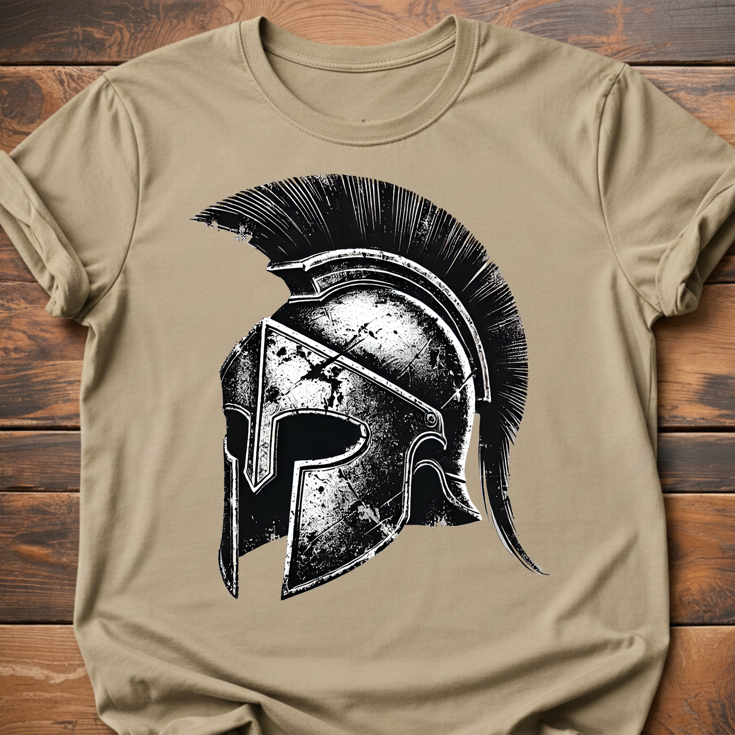 Greek Warrior Helmet T-Shirt