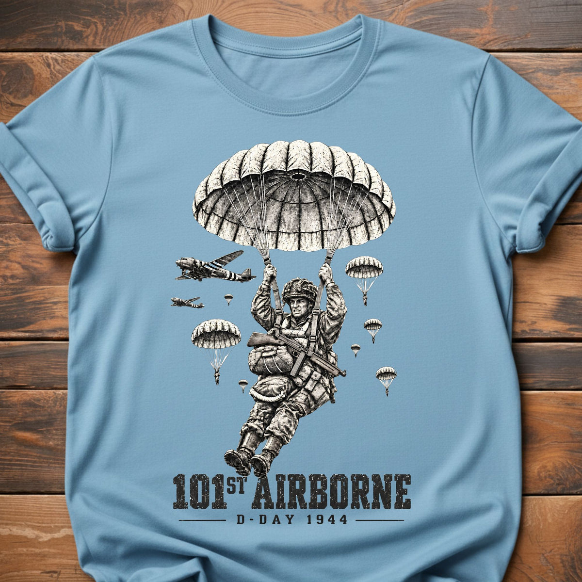 101st Airborne D-Day Graphic T-Shirt