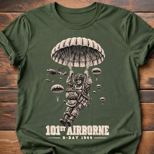 101st Airborne D-Day Graphic T-Shirt