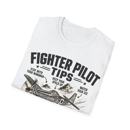 Fighter Pilot Tips T-Shirt