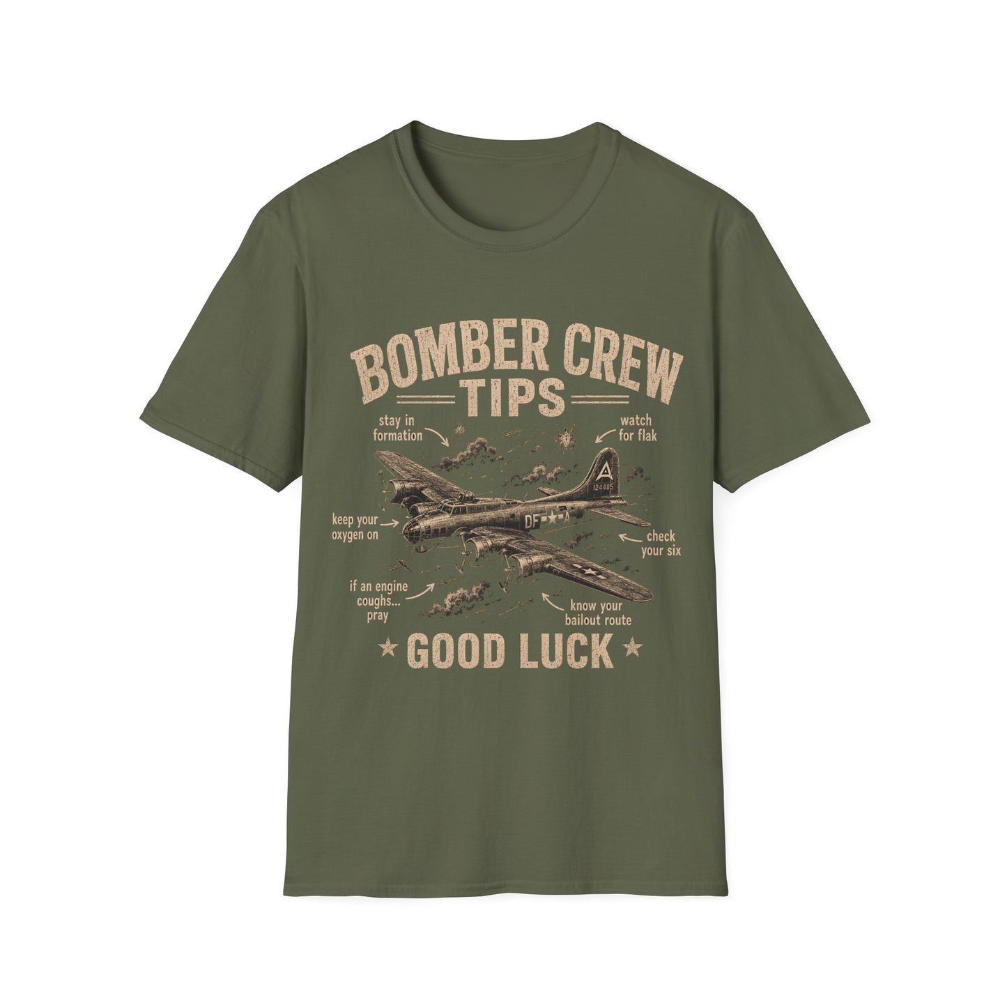 Bomber Crew Tips T-Shirt