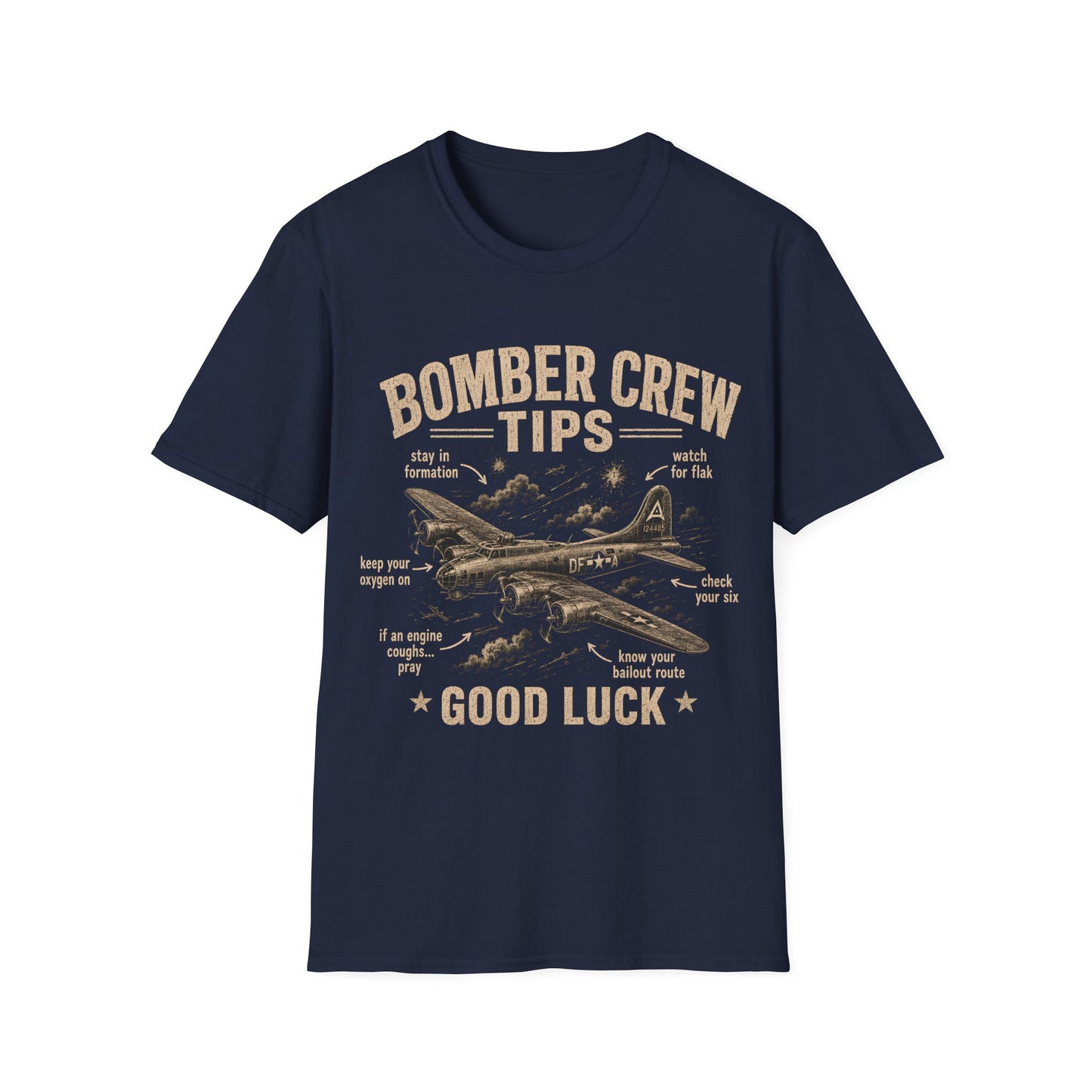 Bomber Crew Tips T-Shirt