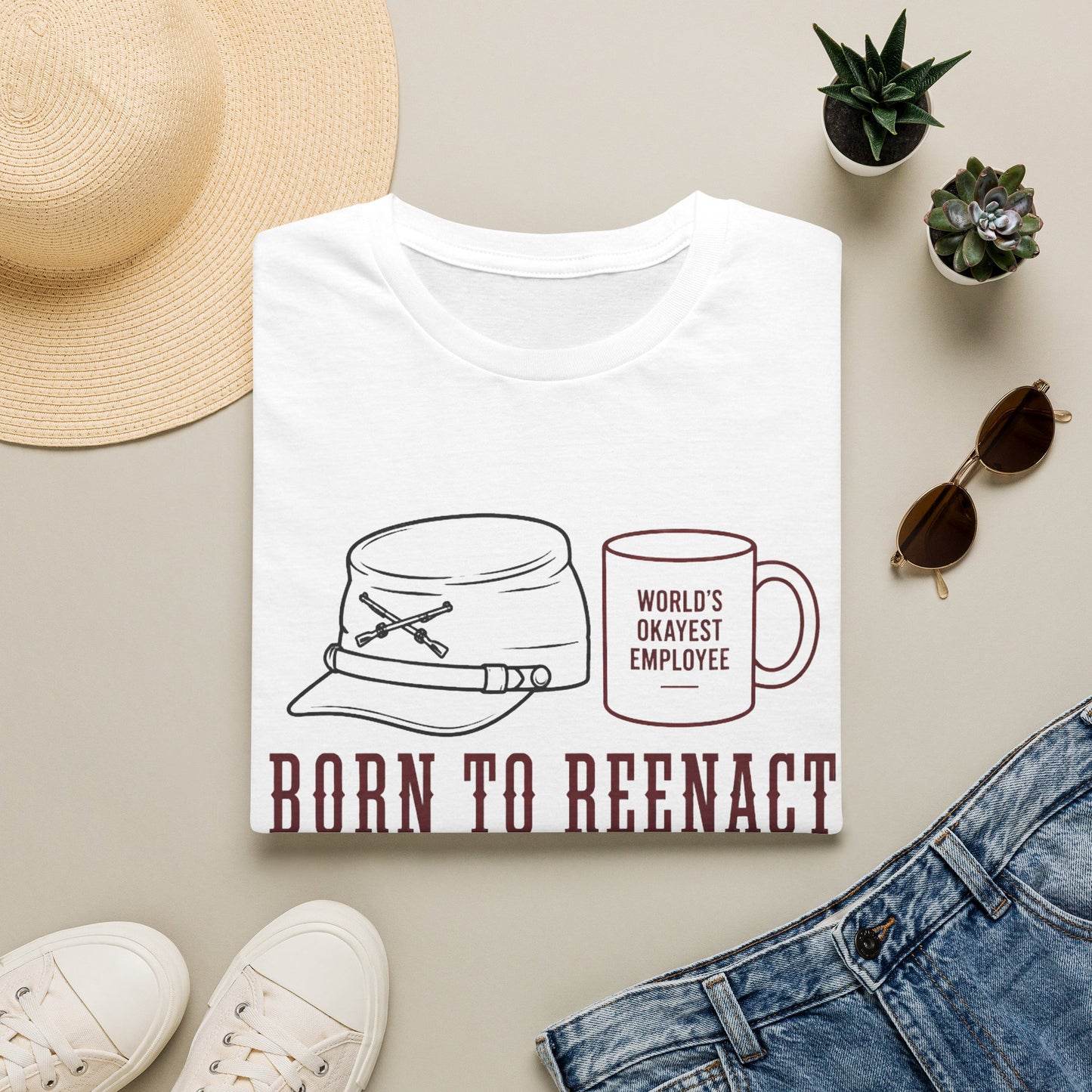 Born To Reenact T-Shirt