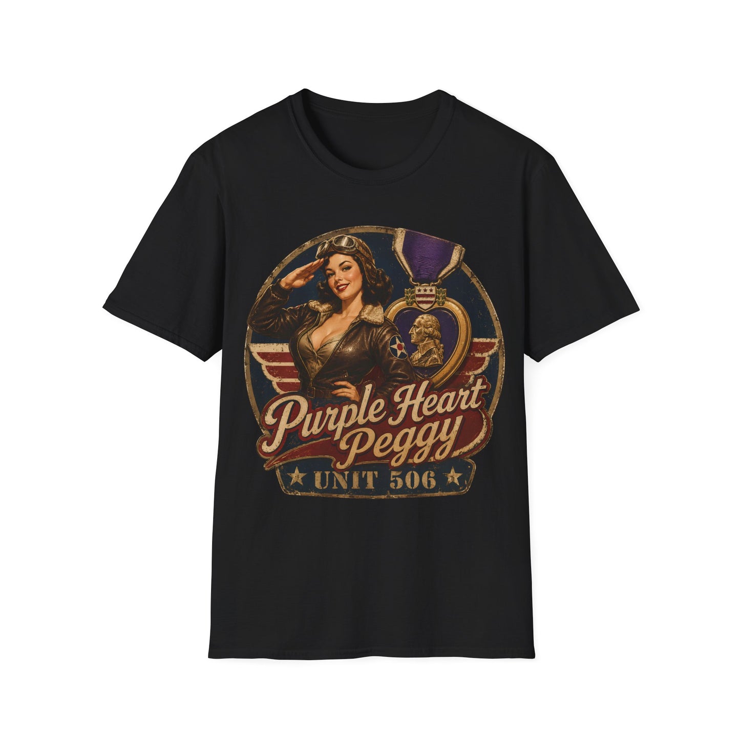 Purple Heart Peggy T-Shirt
