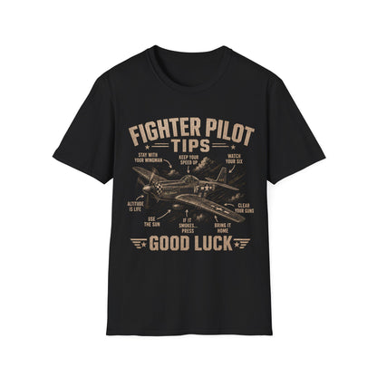 Fighter Pilot Tips T-Shirt