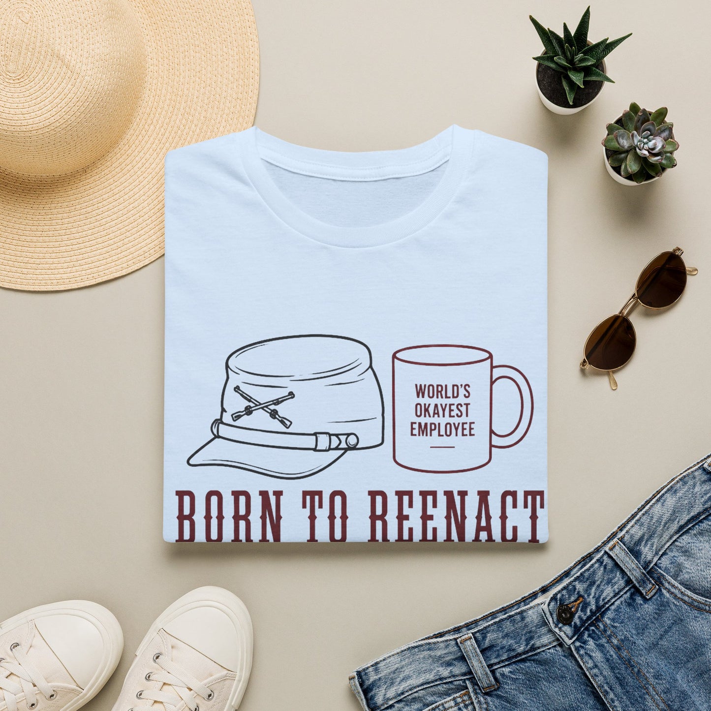 Born To Reenact T-Shirt