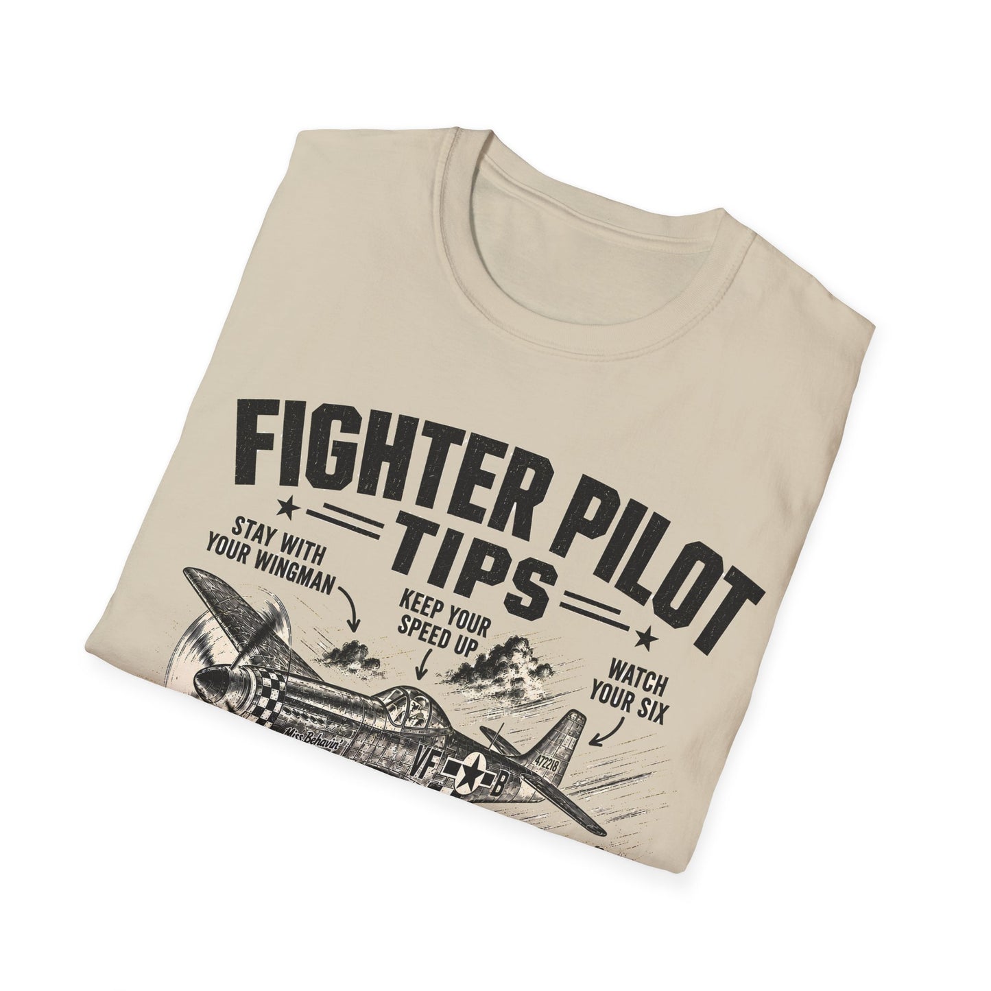 Fighter Pilot Tips T-Shirt