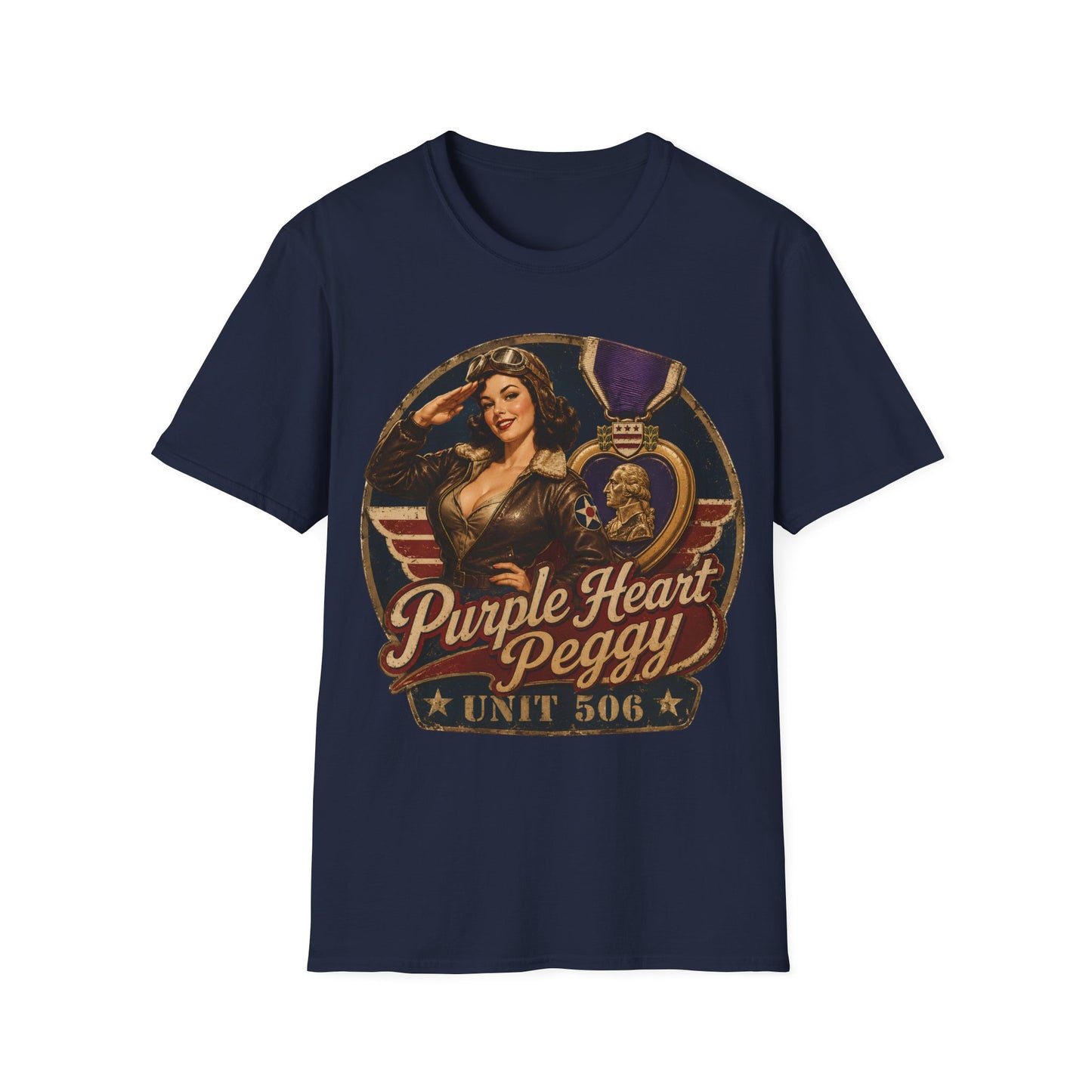 Purple Heart Peggy T-Shirt
