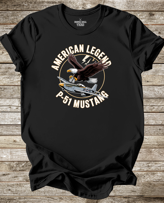 American Legend P51 Mustang T-Shirt