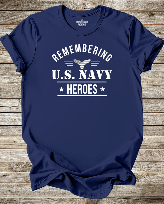 Remembering US Navy Heroes T-Shirt