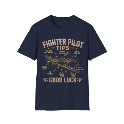 Fighter Pilot Tips T-Shirt