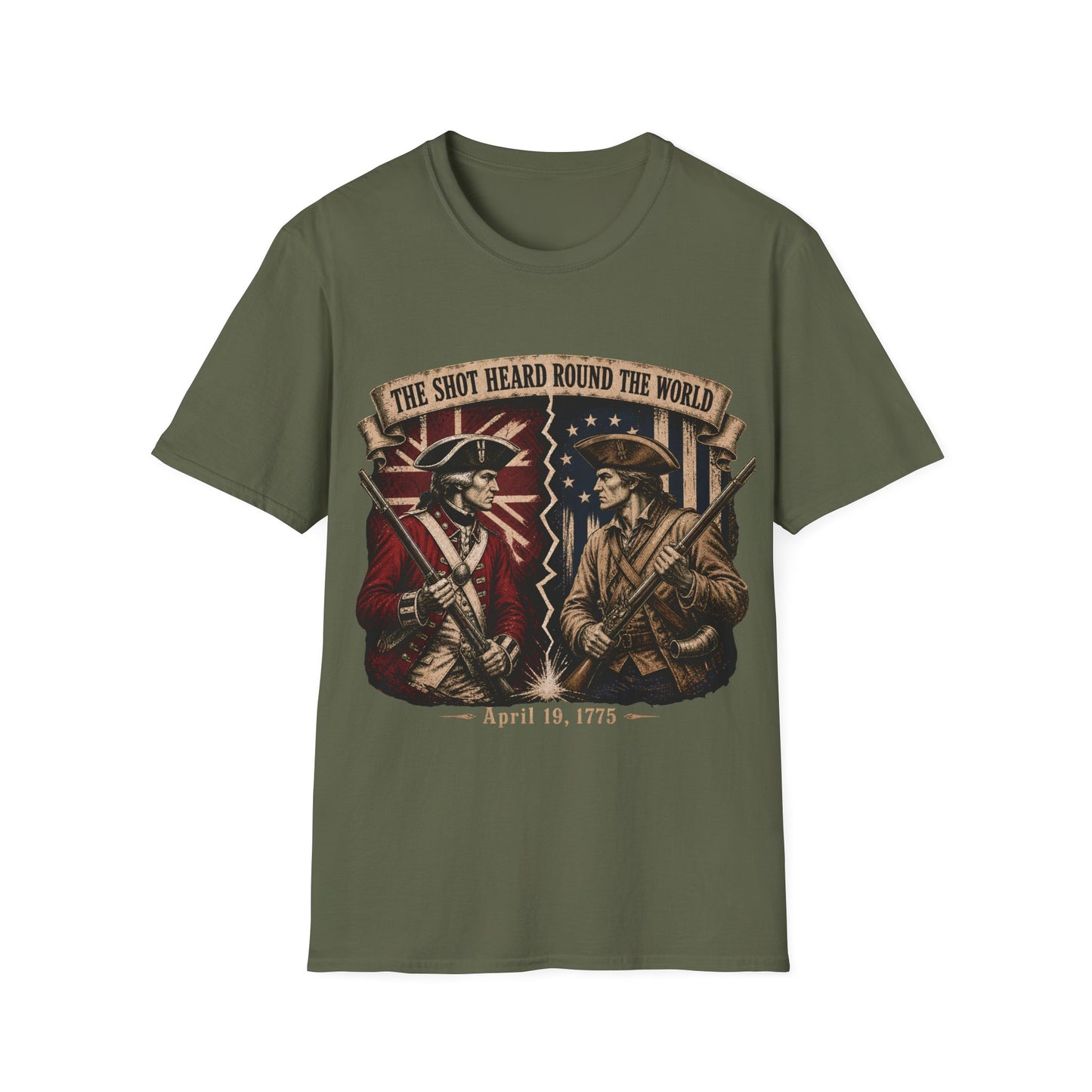 Shot Heard Around The World T-Shirt