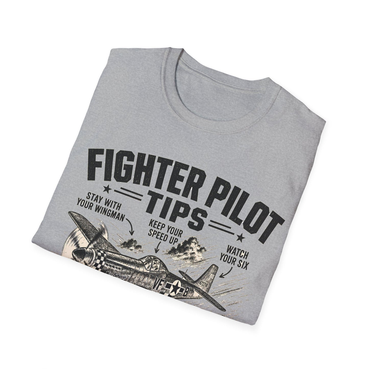 Fighter Pilot Tips T-Shirt