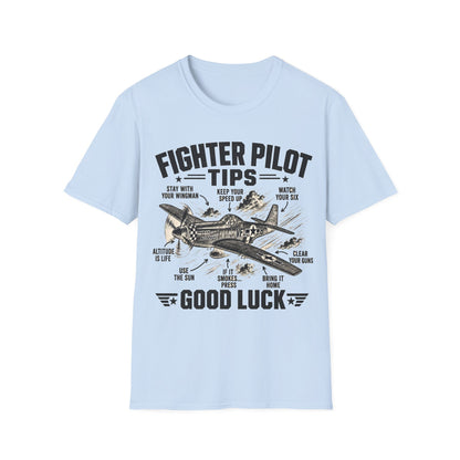 Fighter Pilot Tips T-Shirt