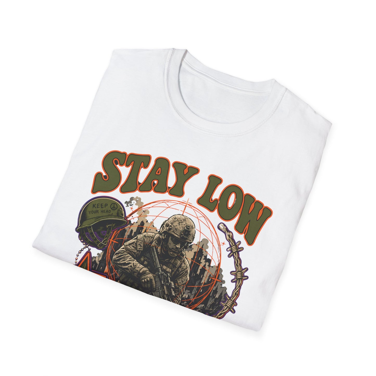 Stay Low - Check Your Six T-Shirt