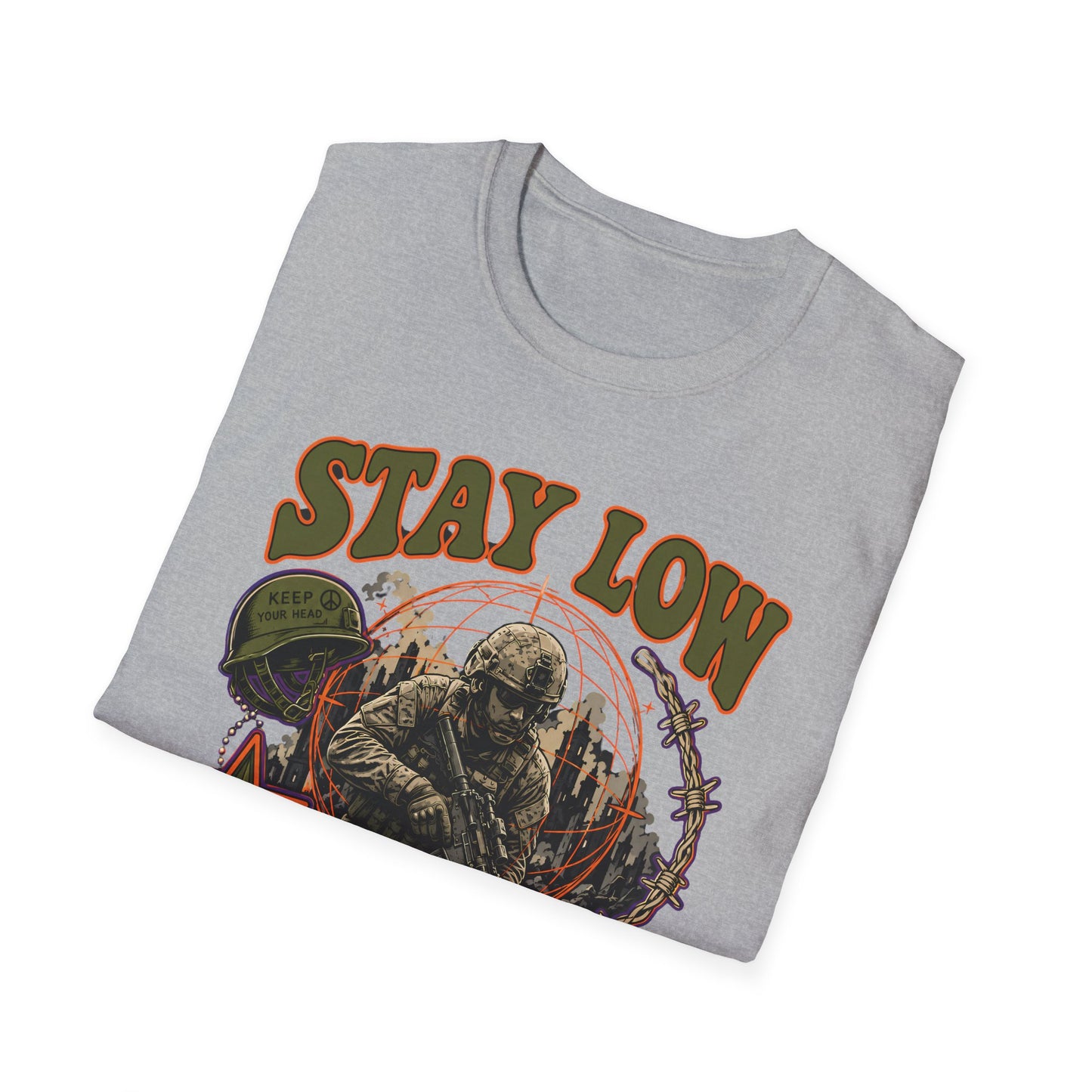 Stay Low - Check Your Six T-Shirt