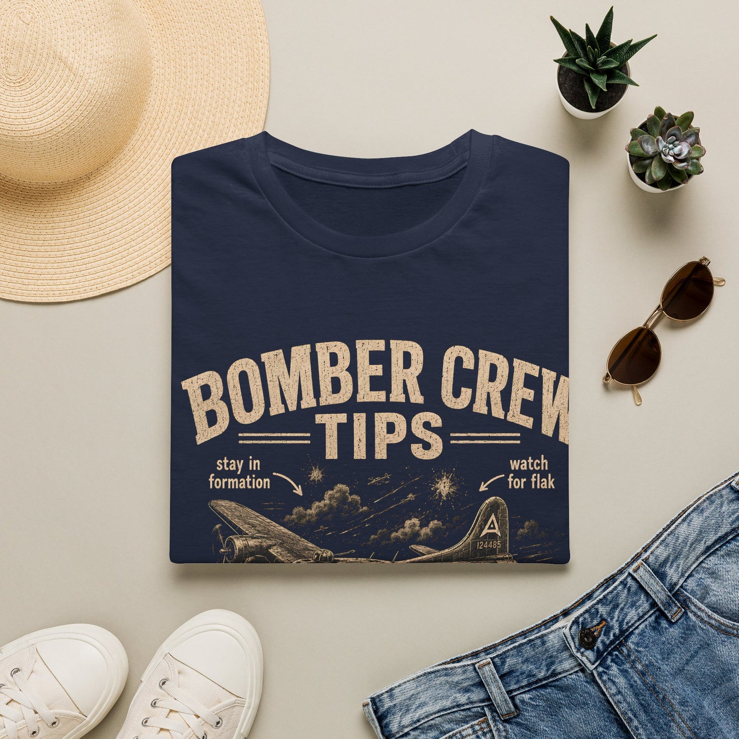 Bomber Crew Tips T-Shirt
