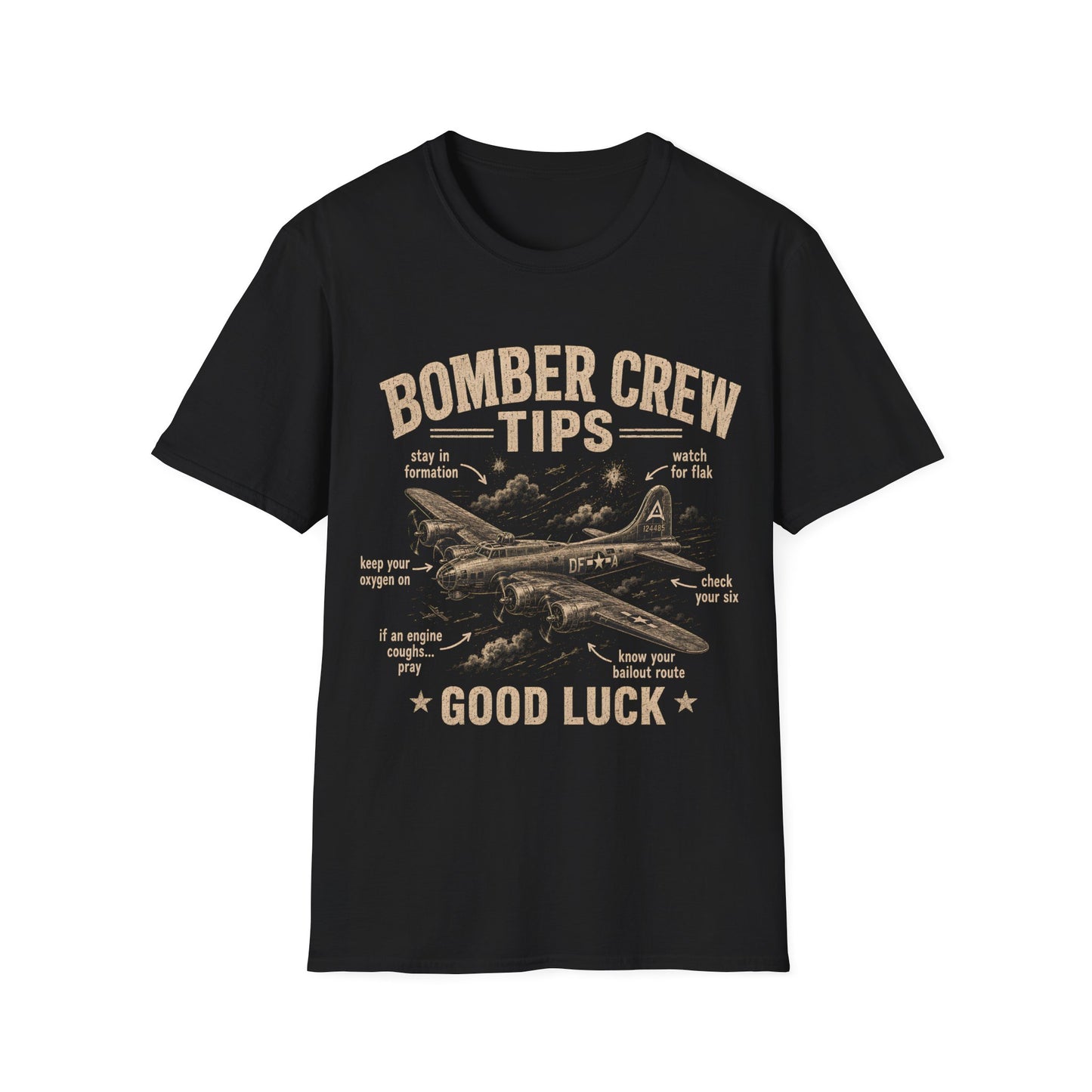 Bomber Crew Tips T-Shirt