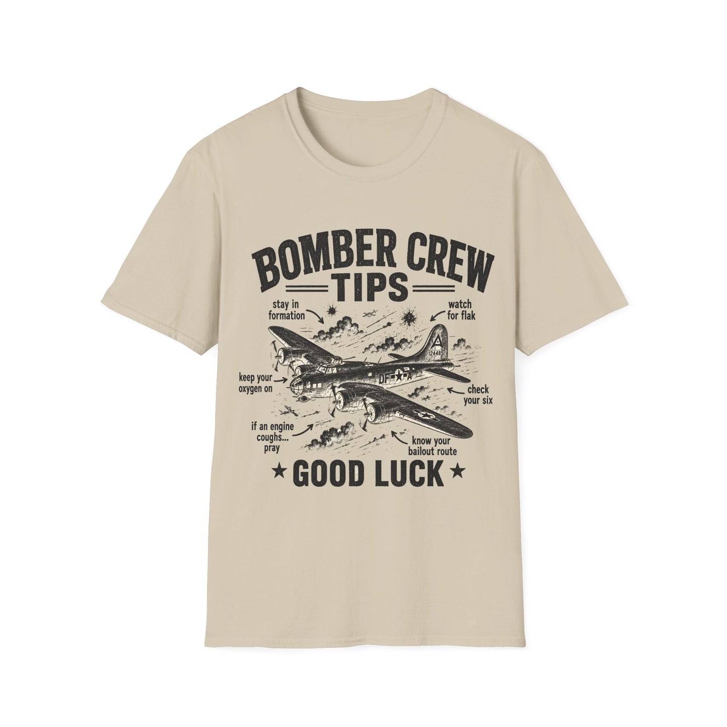 Bomber Crew Tips T-Shirt